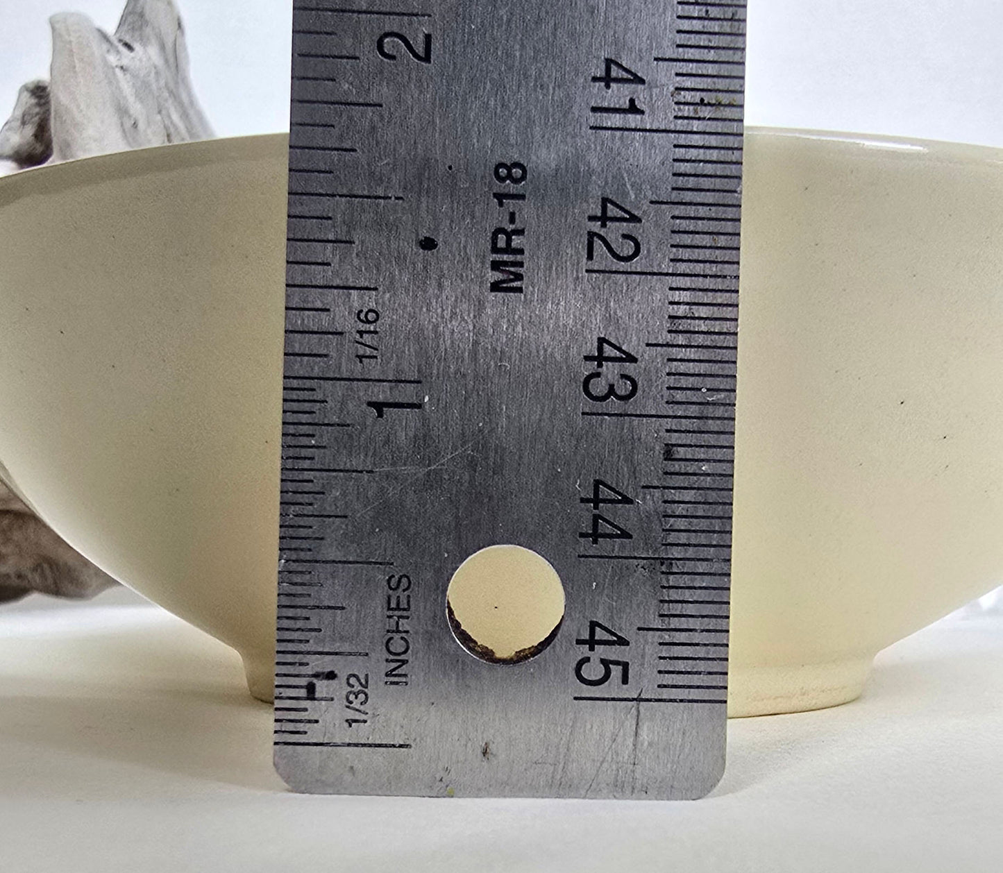 Stoneware Bowl – Dragonfly Sgraffito Underglaze Design